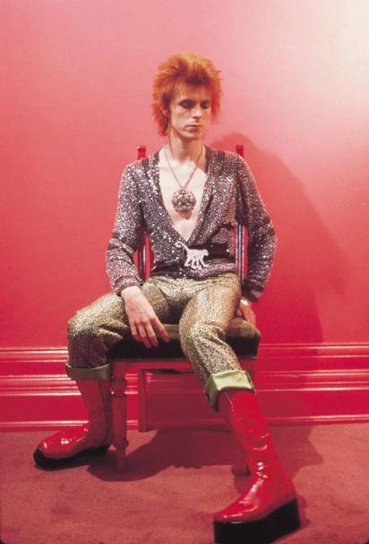 Bowie nel 1972 (Ansa)
